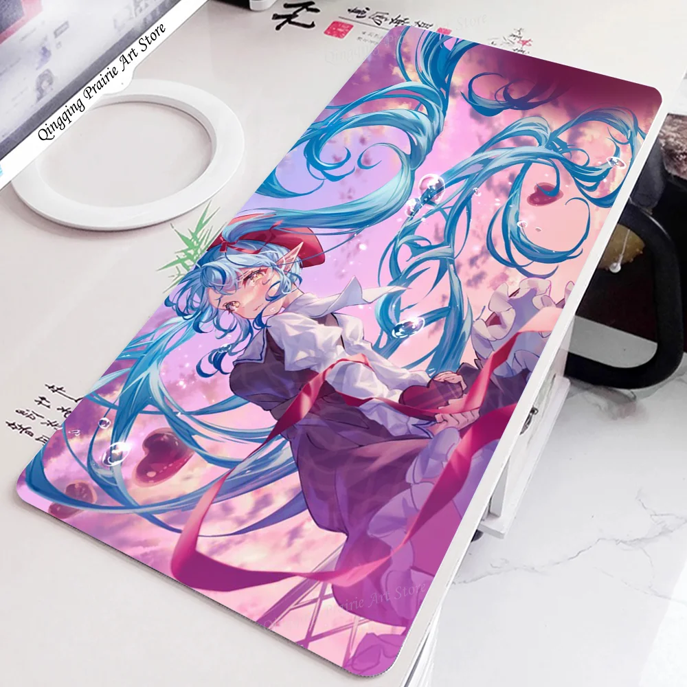 Yukihana Lamy 11 Mousepad XXL RGB Gaming Mouse Pads HD Gamer Accessories Large LED