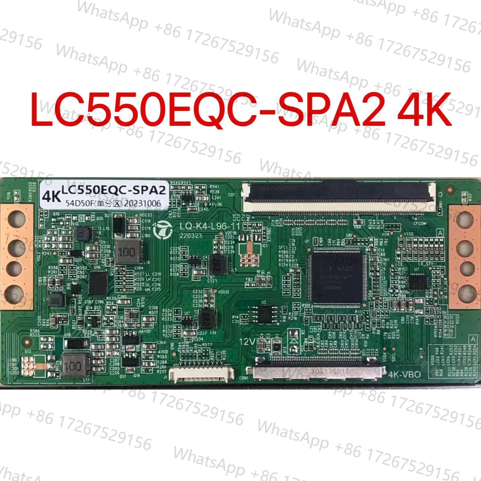 Newly upgraded LC550EQC-SPA2 4K logic board