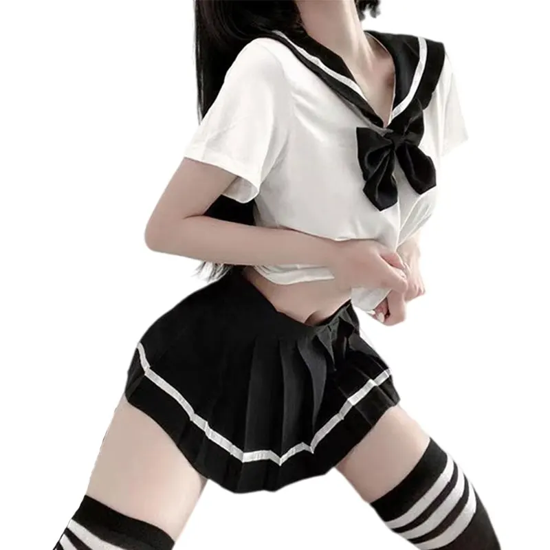 Y2k Women Clothing Sexy Mini Pleated Skirts Sweet College Style Student Top Unlined Sex Ultra Short Skirt JK Uniform Temptation