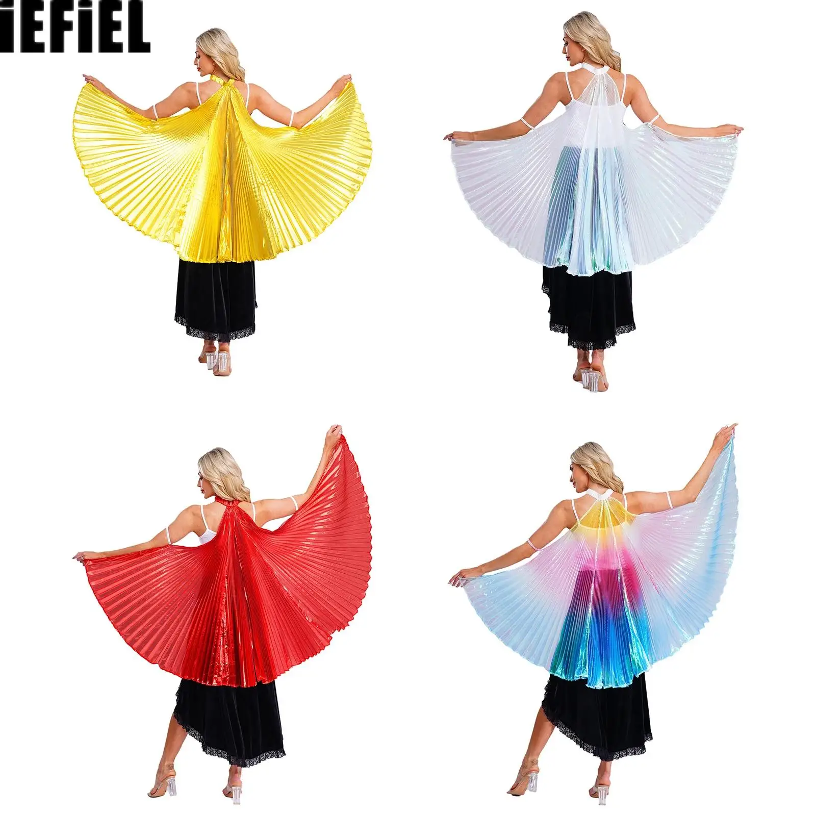 Wings for Belly Dancing Wings Ideal Fairy Wings for Adult Dancers with 360 Degree Extension And Stretch Wings for Performance