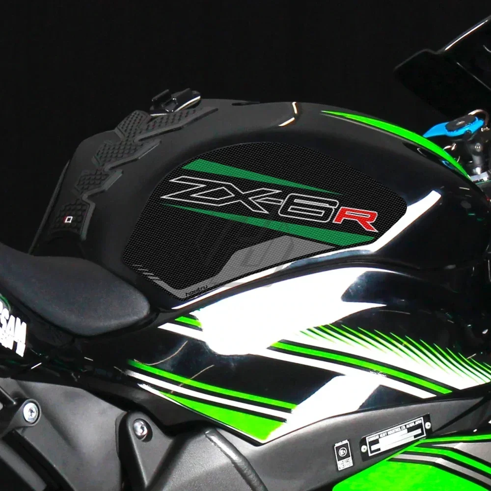 

For Kawasaki ZX-6R ZX6R 2009-2016 Sticker Motorcycle Side Tank Pad Protection Knee Grip Anti-slip
