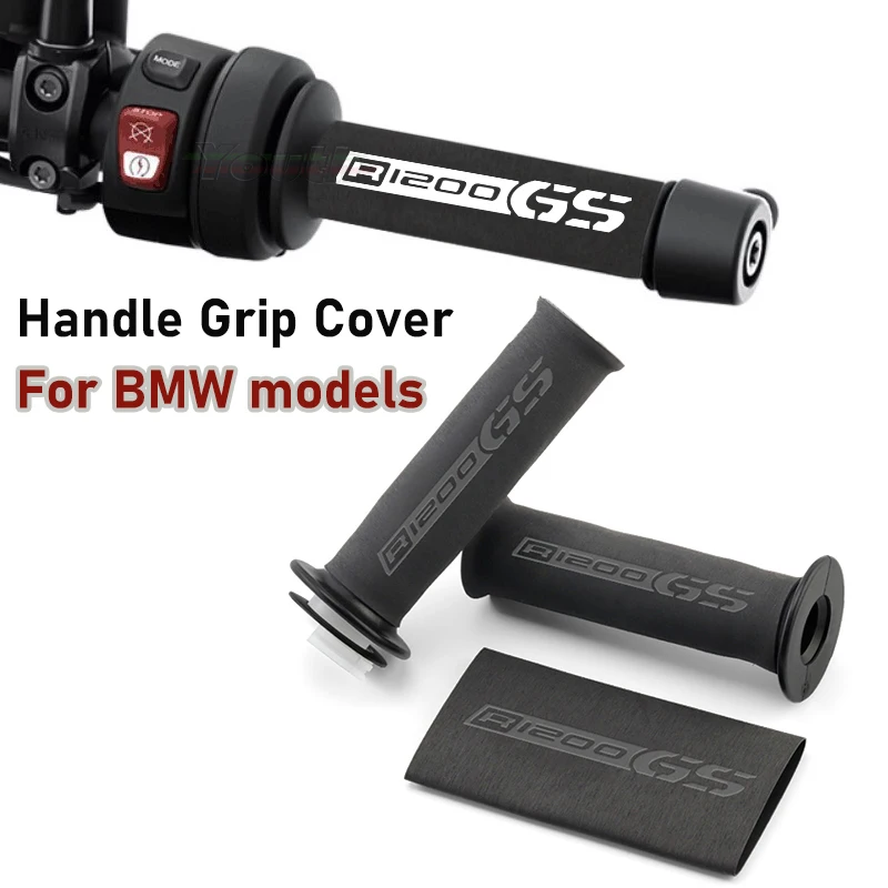 For BMW R1200GS R1250GS R 1200 1250 GS ADVENTURE GSA F850GS F750GS F900GS Motorcycle Non-slip Rubber Heat Shrinkable Grip Cover