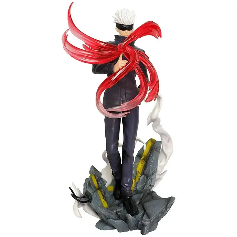 

New Anime Jujutsu Kaisen Gojo Satoru Kid Toy Action Figure Pvc Model Figurals Collection Desktop Anime Figure Gift 1:1 Replica