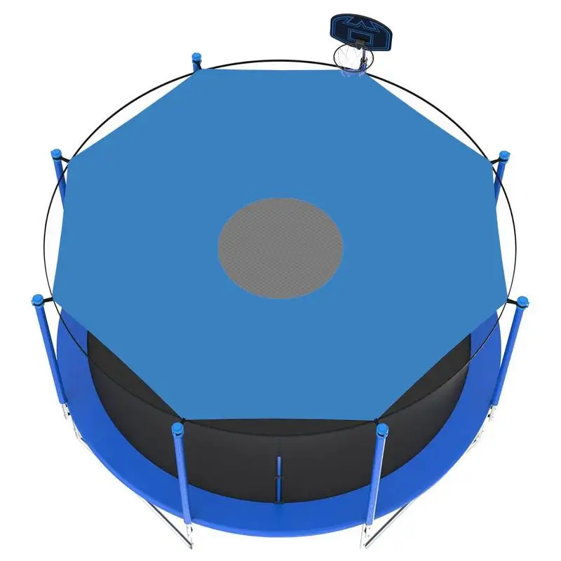 

Trampoline Sun Shade Waterproof Oxford Outdoor Trampoline Sunshade Silver Coated Foldable Sun Protection Trampolines Canopy
