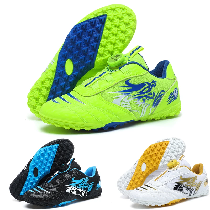 

Детские футбольные бутсы, дышащие, для основных тренировок, износостойкие кроссовки для мальчиков, молодежные футбольные бутсы для матчей, нескользящие кроссовки