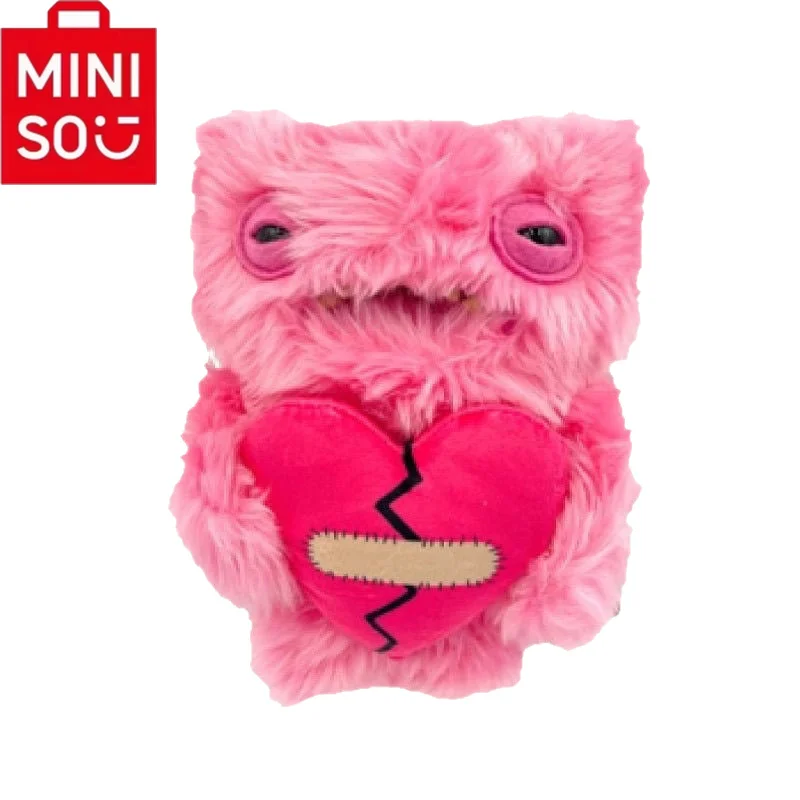

В наличии 23 см 100% оригинальные плюшевые игрушки Fuggler Ugly Monster Love Monster Series Cute Tooth Monster Fill Плюшевые куклы Игрушки Подарки