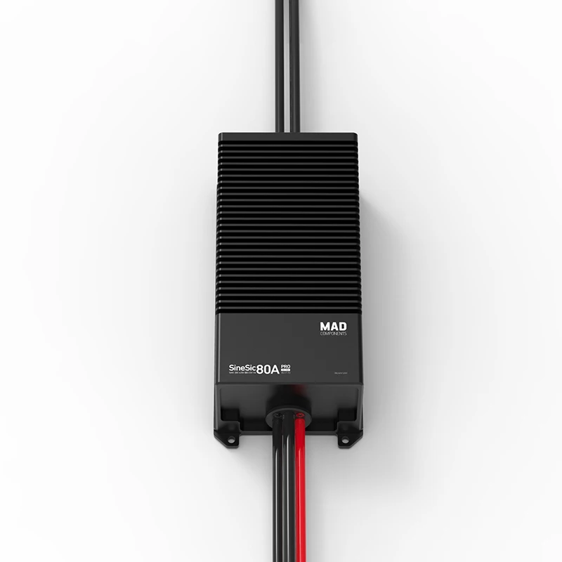 2026 New MAD SineSic 80A Pro 400V High Power Density and High Efficiency Manual of ESC