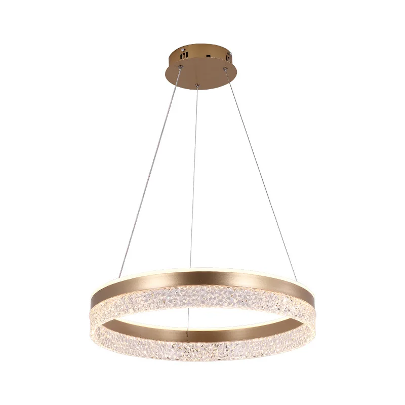 

French living room high-end hall modern simple LED dining table bedroom light Zhongshan lighting