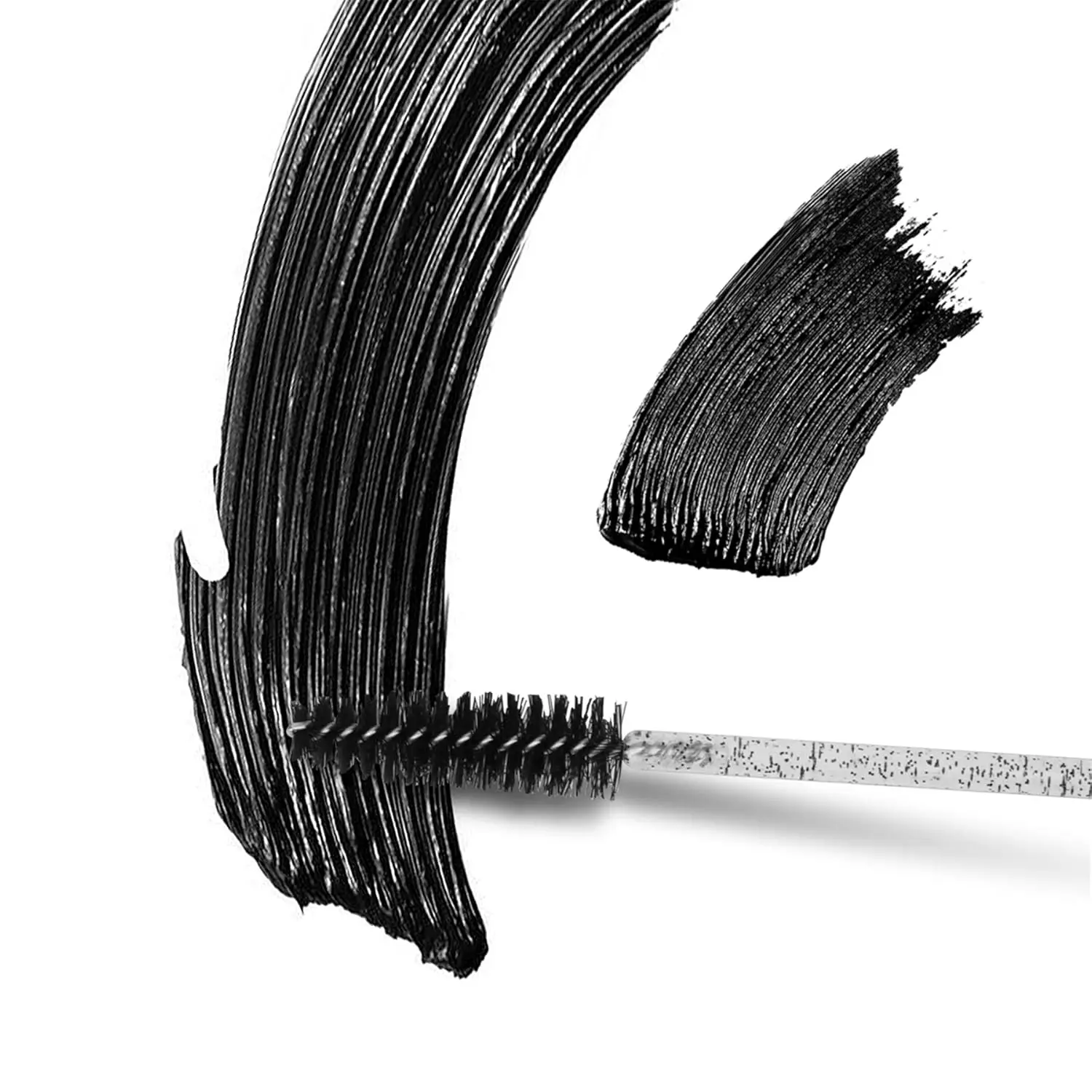 200PCS Disposable Mascara Brush Wand for Lashes and Eyebrows - Eyelash Extension Supplies in Black