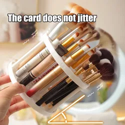 45-Hole Rotating Makeup Brush Stand โ Keep Brushes Visible & Within Reach, Beauty Storage Organizer