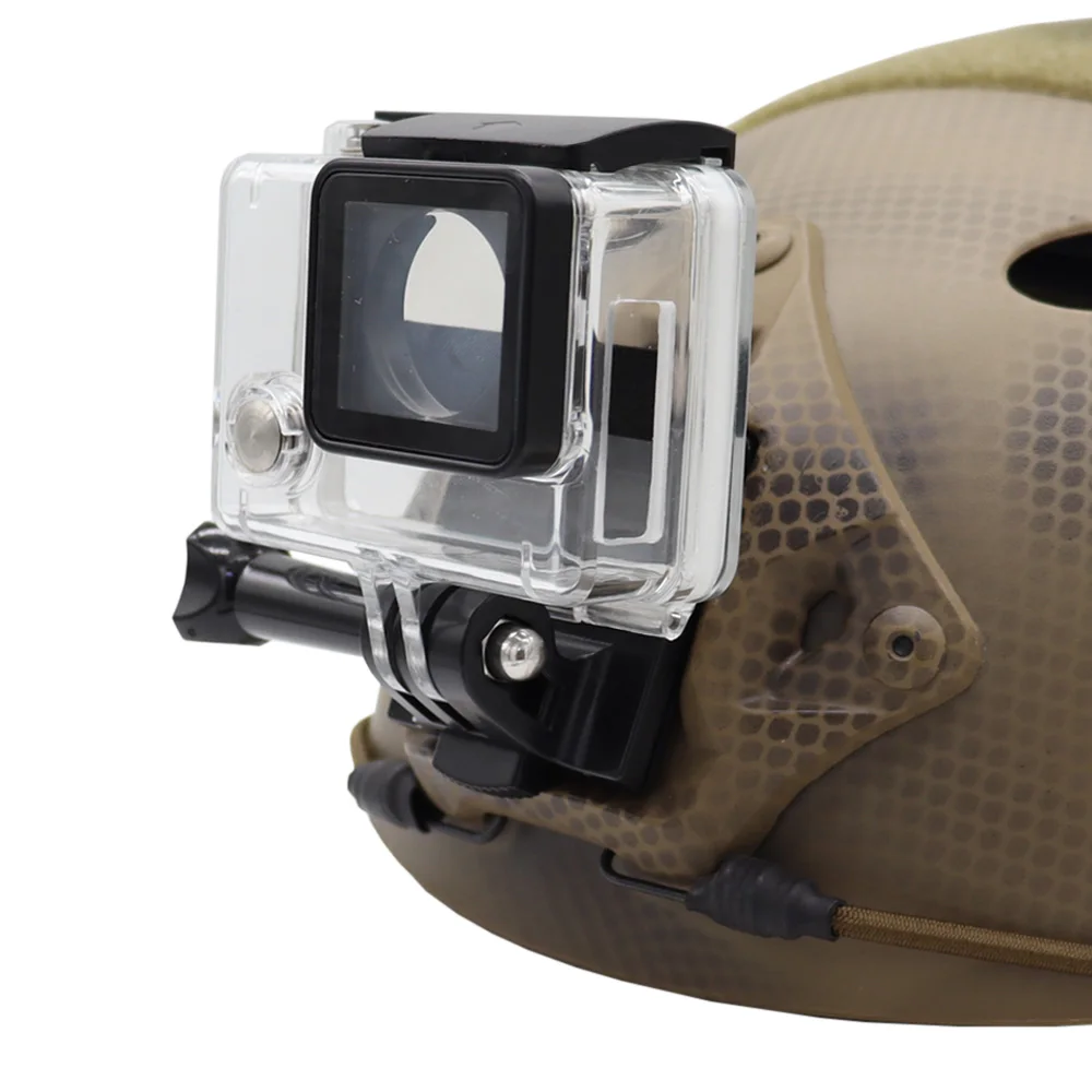 Tactical Helmet FAST MICH NVG Phone Mount Base Adapter For Mobile Phone GoPro HD Hero 1 2 3 4 Camera Mount