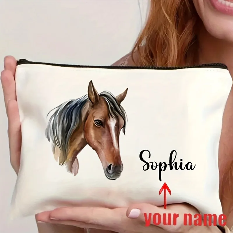 Customize your name. Makeup bag. Storage bag. Wallet. Signature pen bag. Personalized coin bag. Ladies beauty box.