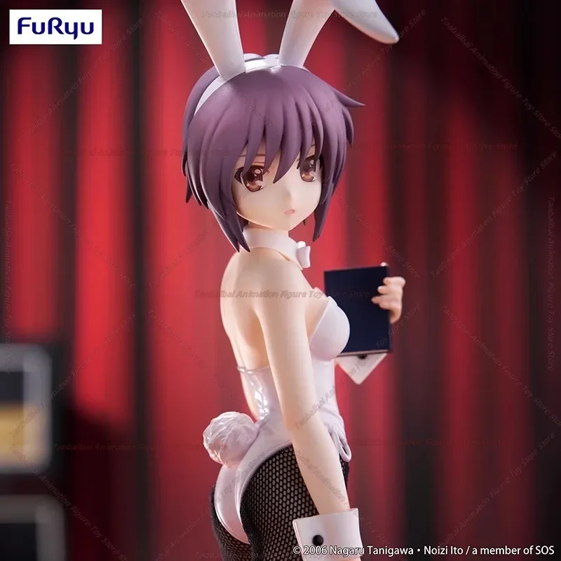 FuRyu BiCute Bunnies The Melancholy of Haruhi Suzumiya Nagato Yuki Kagepin Figure Toy Anime Collectible Gift Original