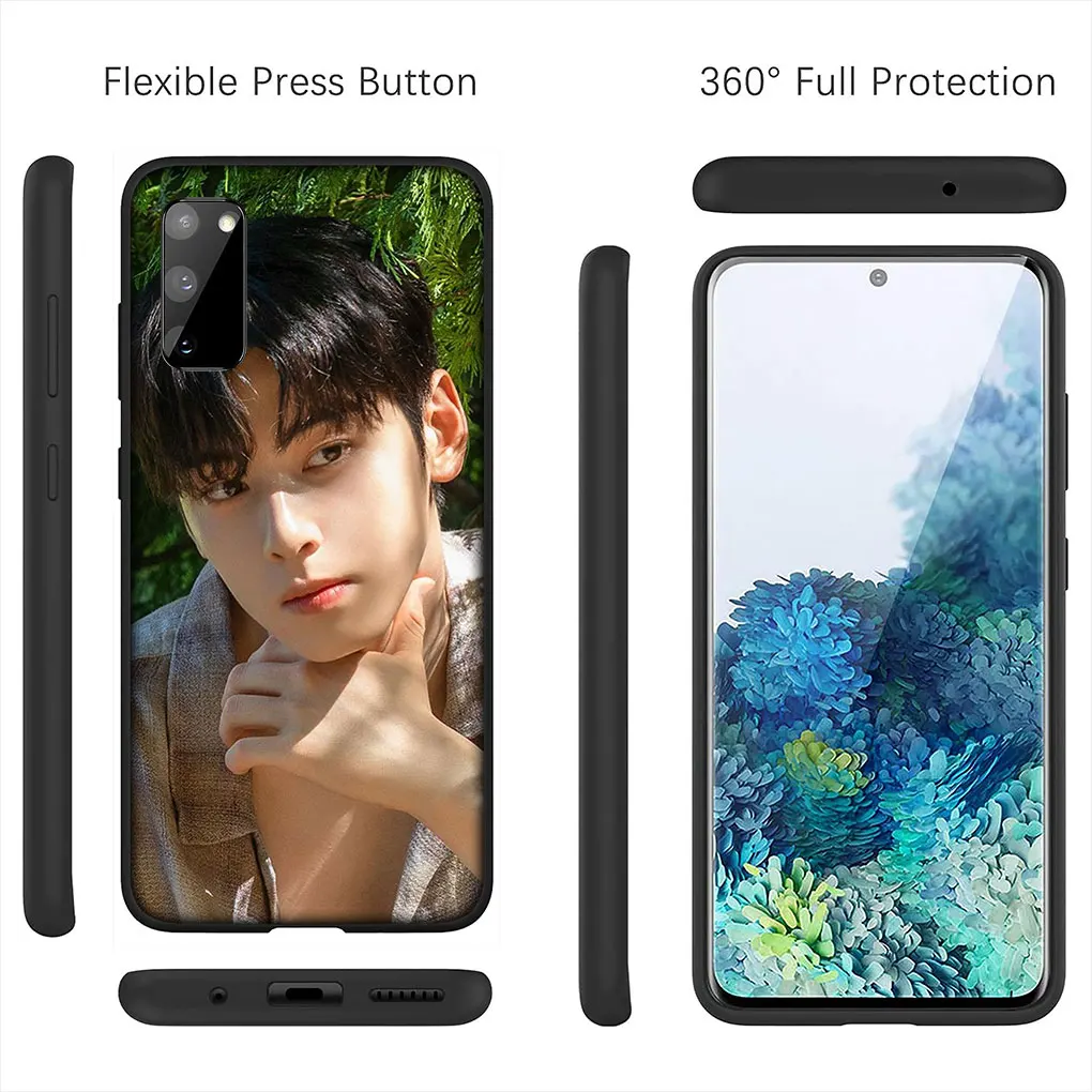 Cha EunWoo Lee Dong min K POP Eun Woo Phone Cover Case for Motorola Moto G9 G30 G50 G60 G40 G52 G41 G42 G22 G71 E32 E7 G100 G