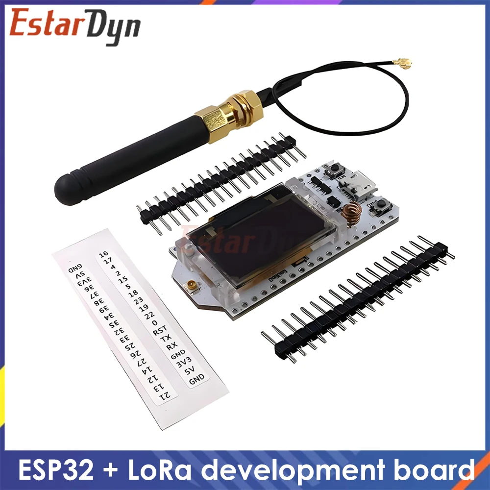 yZ[zSX1276 SX1278 LoRa ESP32 J{[hA0.96 C` OLED fBXvC 868MHz/915MHz/433MHzAArduino IoT p WiFi Bluetooth Lbg
