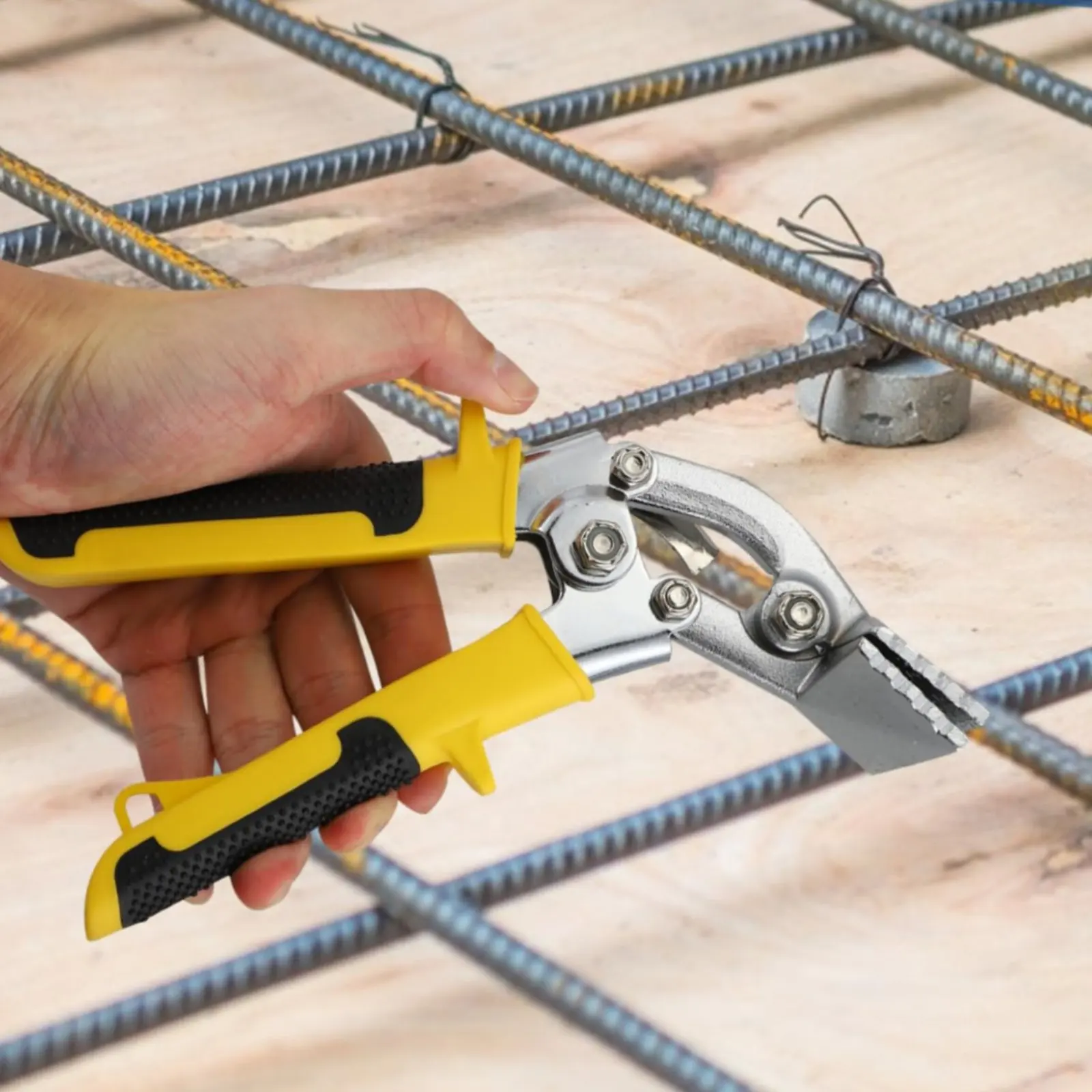 Hand Seamer Easy to Use Metal Sheet Folding Pliers Rim Bending Tool Sturdy-Duty Long-Lasting for Roofers, Construction Site view 2