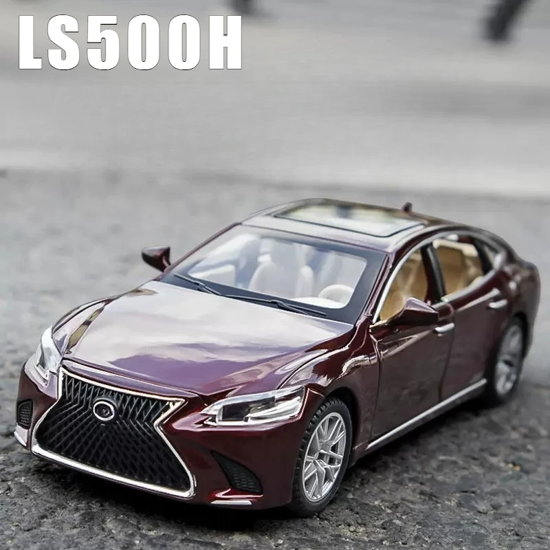 

Модель автомобиля LS500H 1:32, литая из сплава, со звуком и светом, коллекционная, имитационная, детская игрушка, подарок