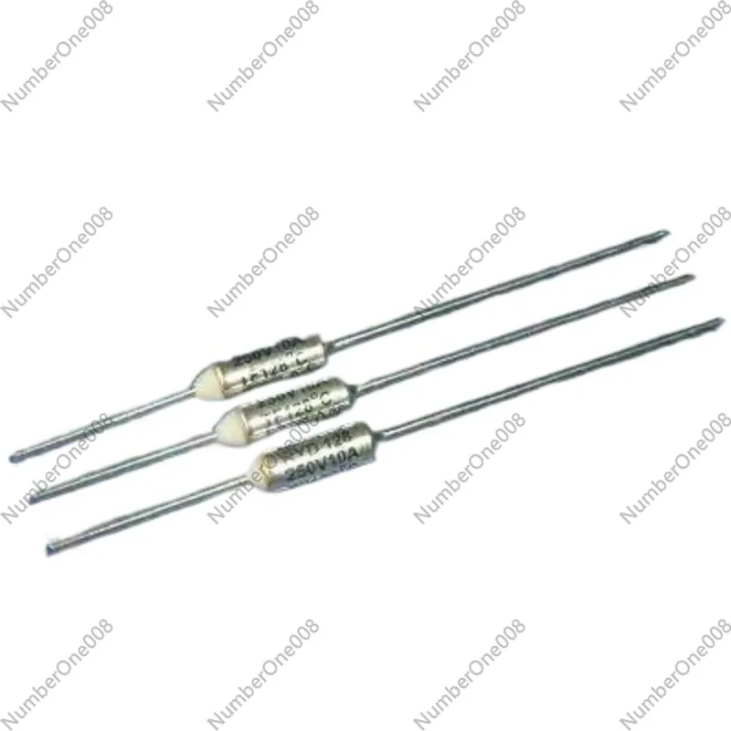 5Pcs G4A50 TF229C Thermal Cutoff Fuse Axial Leaded 10A 250V 229C G4A50229C