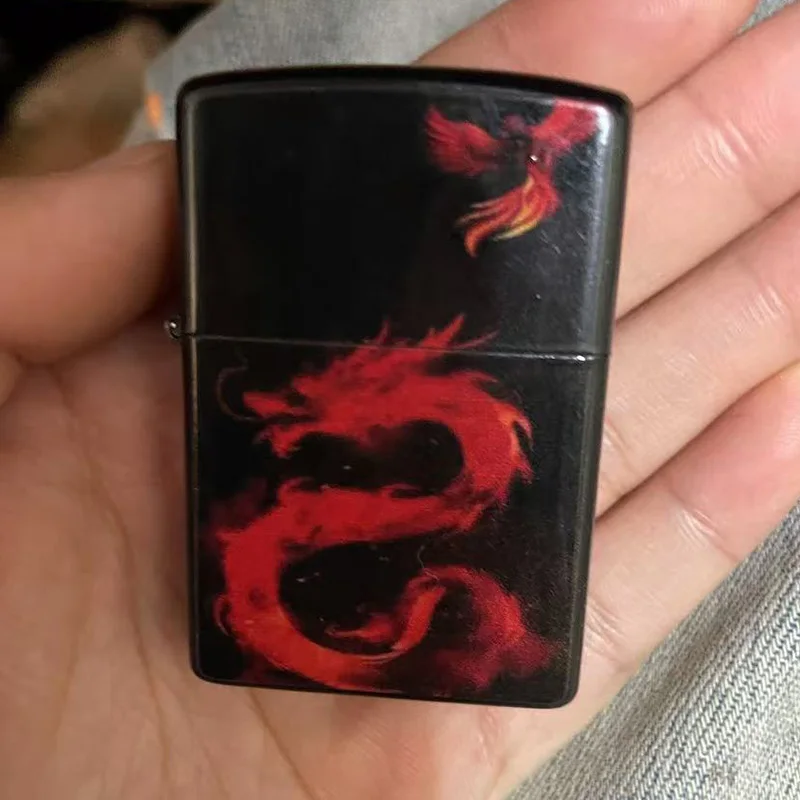 Custom Lighter Shell /Cigarette Lighters Case for Smokers/Windproof Lighter Free Engraving Logo Men Gift Add Your logo(oxnly box