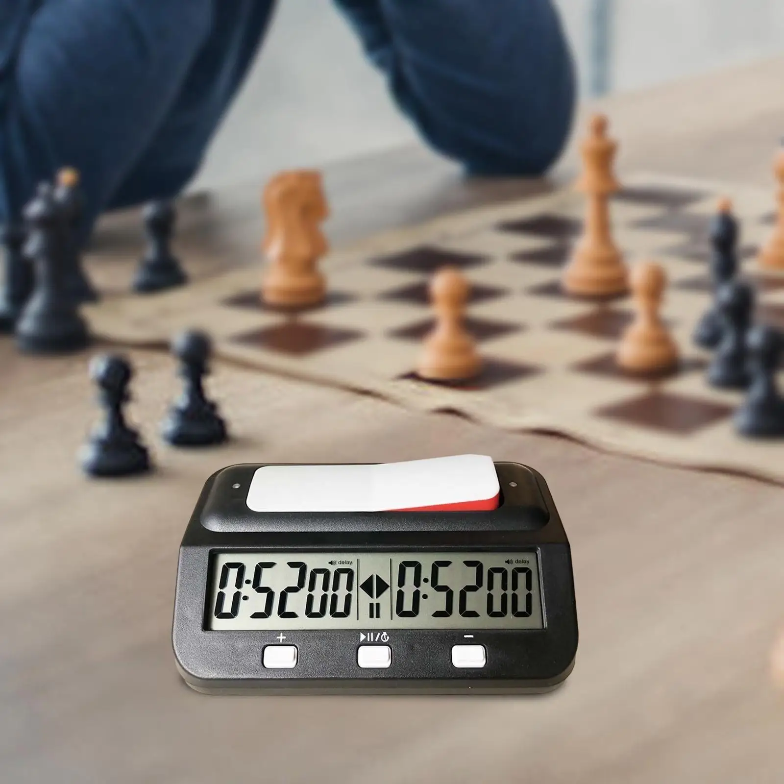 Picture 3: Portable Chess Clock Digital Timer Features Alarm Function Clear Display And Intelligent Timing Options Such As Chess