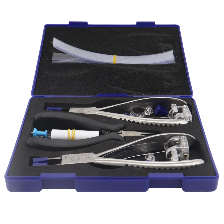 Optical Tools Rimless Disassembly Eyeglasses Repair Maintenance Pliers Set Silhouette Plier Tool Kit Optical Shop