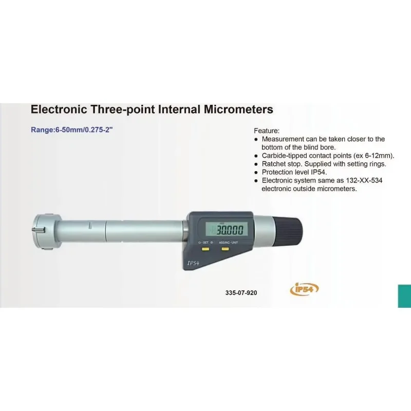 150mm extension rod for three-point internal micrometer with a range of 12-20mm