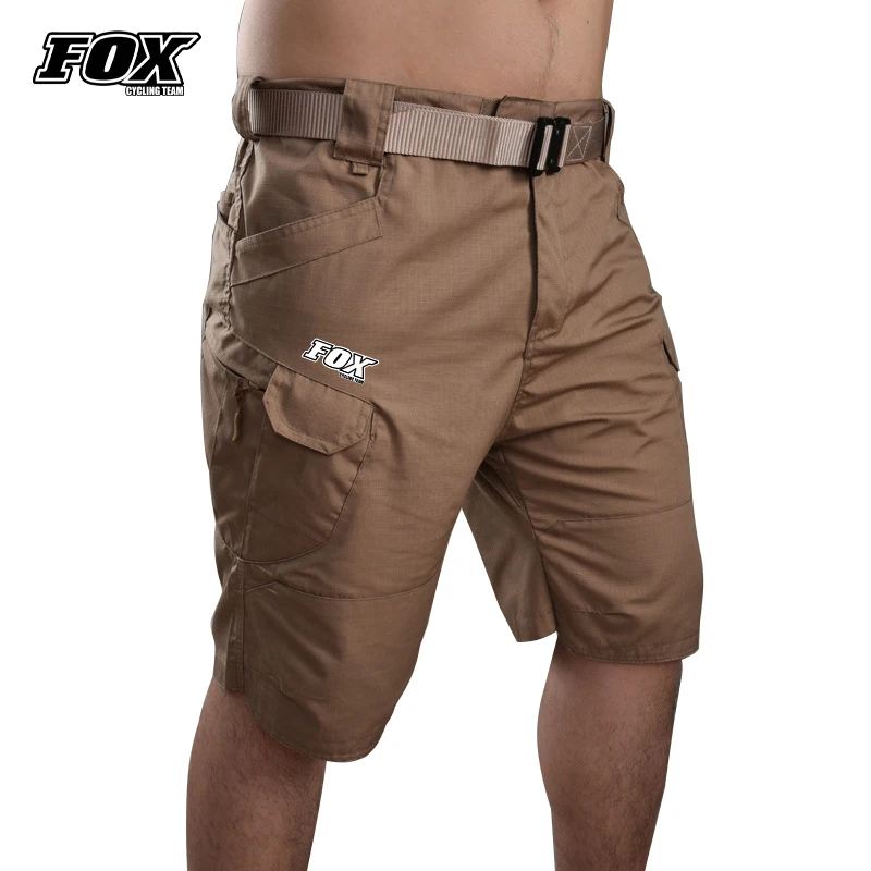 

Fox Cycling Team Shorts Men Bicycle Riding Pants Mtb Shorts Summer Bike Downhill Motocross Breathable Trousers Tactical Clothing