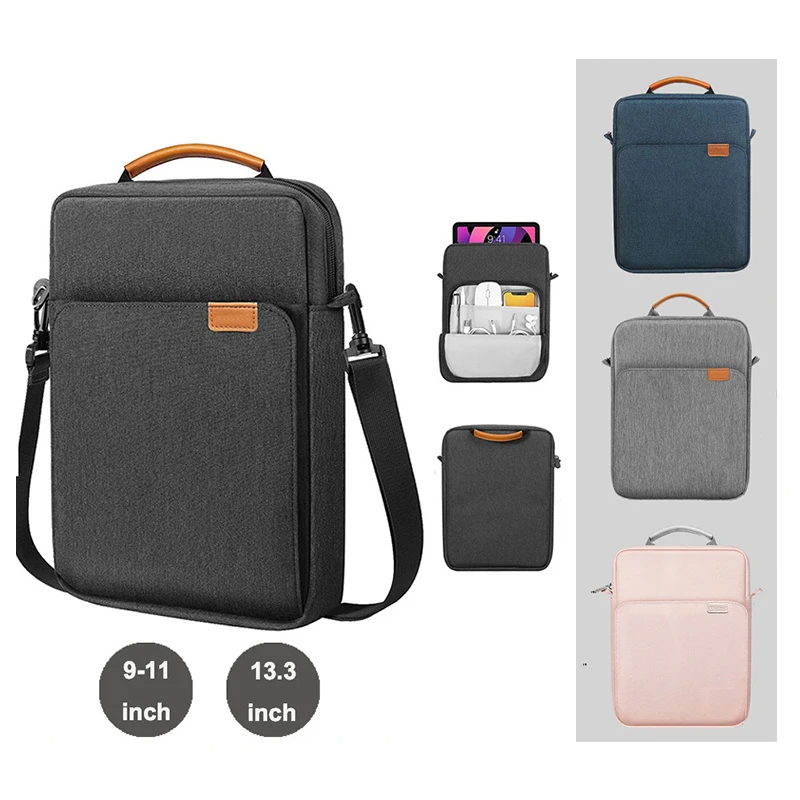 Bolsa de maquiagem Samsung Galaxy Tablet, Samsung Galaxy Lite, iPad Pro 11, 12.9, iPad Mini Air 9.7, 9-11 ", 11", 9.7 ", Macbook Air M1 Case