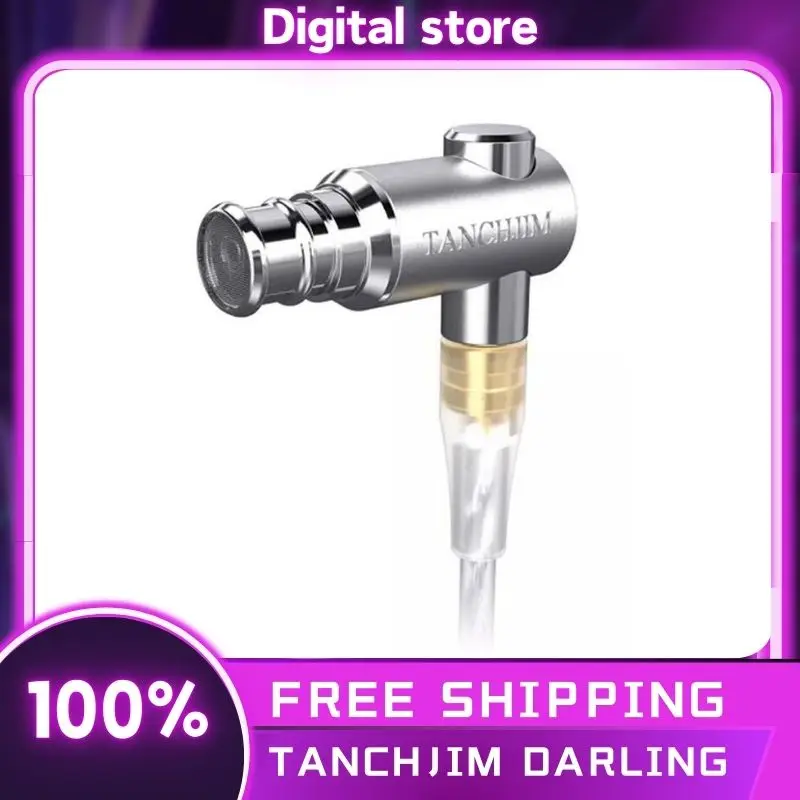 TANCHJIM DARLING In-Ear HIFI Wired Earphones 2BA+1DD Hybrid Driver High Quality IEM Monitor Earphone Custom Lossless Earbuds