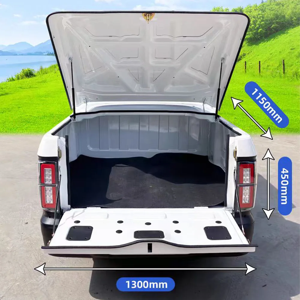 Low-speed electric pickup, new energy electric adult four-seat car