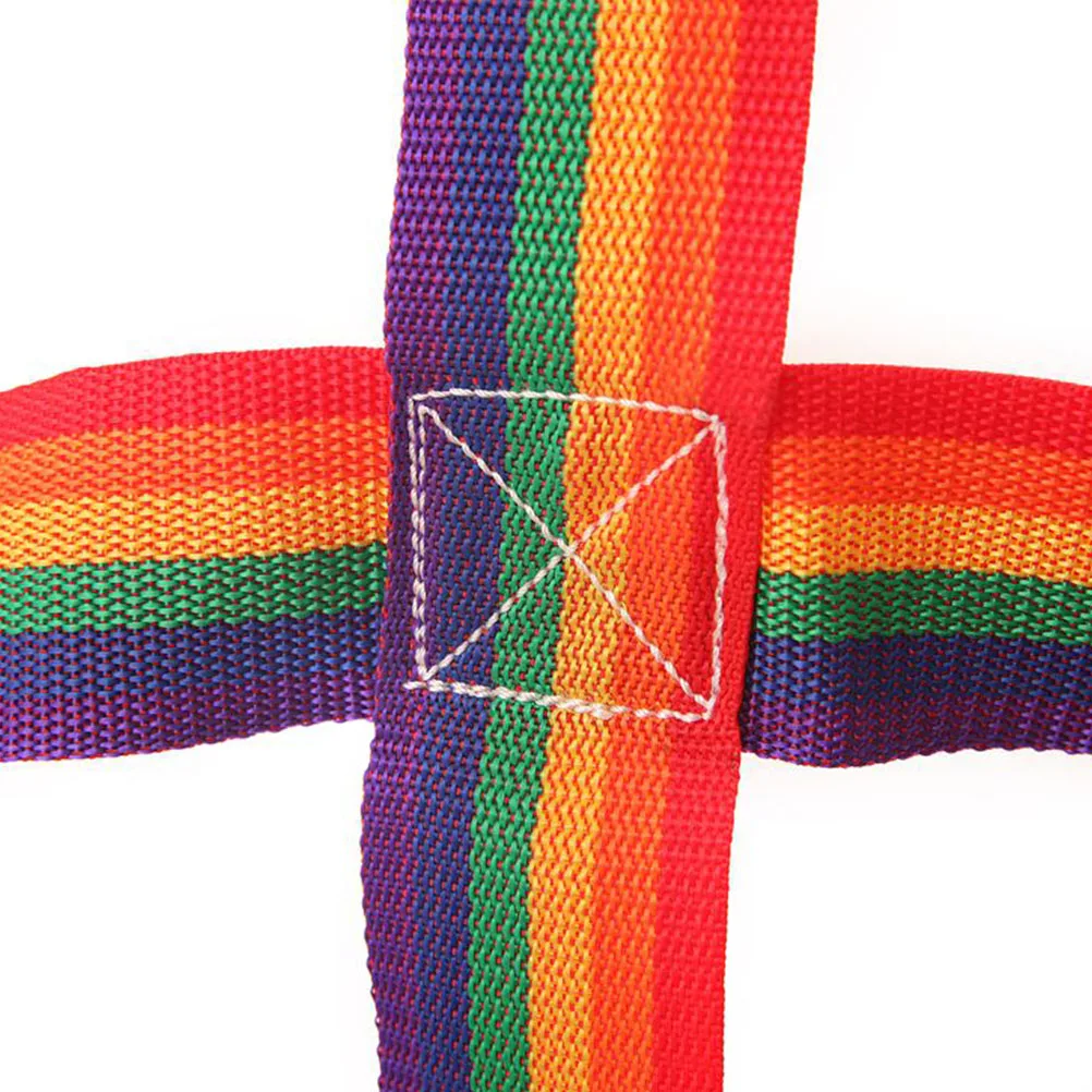 

Children's Climbing Net outside Kids Toys Frame Webbing for Outdoor Indoor Rainbow