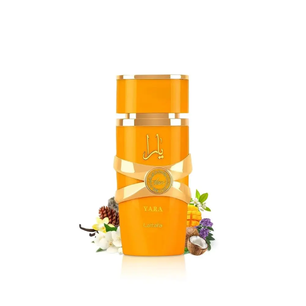 Lattafa Yara Tous - Tropical, Frutado, Floral, Vainilla - Eau de Parfum Fragancia Duradera para Mujer, 3.40 Onzas / 100 ml
