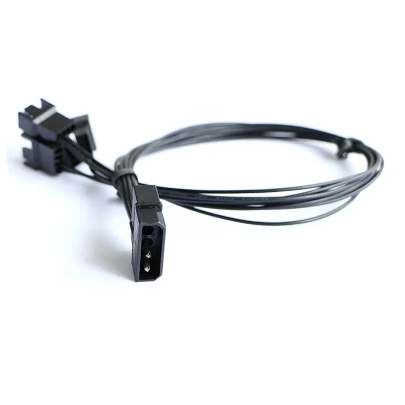 

Wholesale 20pcs/Lot 15cm 4Pin IDE Molex to 4-Port 3Pin/4Pin Fan Splitter Power Cable