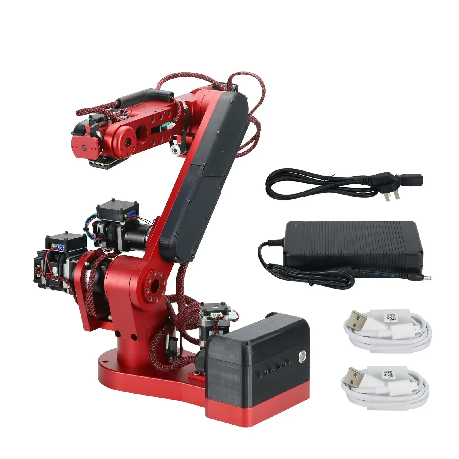 NewNew in stock AR4 6DOF Robot Arm Desktop Mechanical Arm with Motor Controller ROS Open Source 2KG Load Robotics Kits