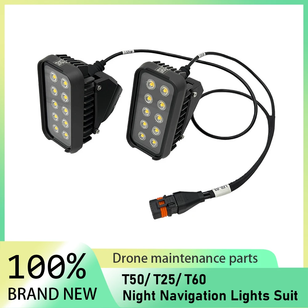 أضواء الملاحة الليلية دعوى ل DJI T50/T25/T60 تنطبق على الإضاءة الليلية LED مصباح ملحقات طائرة بدون طيار الزراعية العلامة التجارية الجديدة