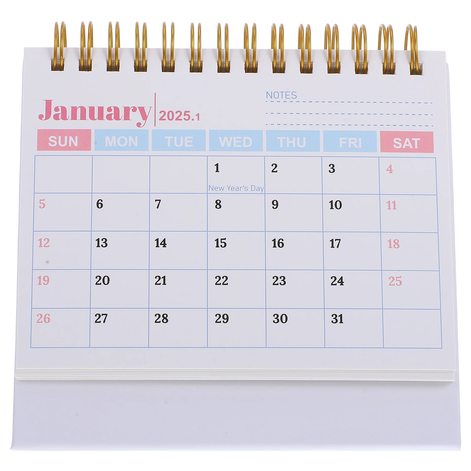 

Mini Desk Calendar Set Small Standing Ornaments Adorable Tiny Lunar Year Snake Planner Functional Decorative Supplies