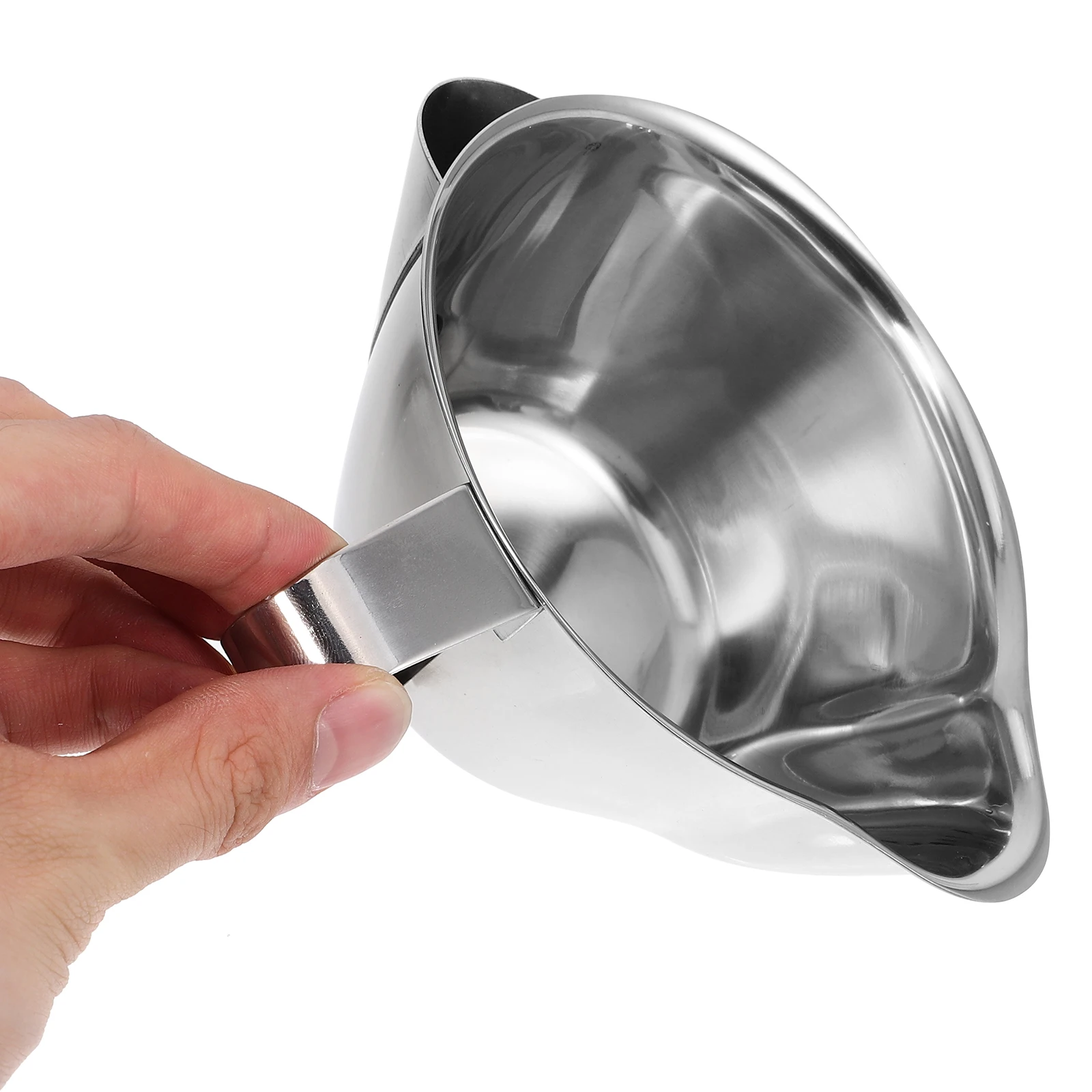 

Stainless Steel Grease Separating Bowl Large Capacity Soup Strainer Oil Filter Separator Easy Clean Kitchen Tool Home