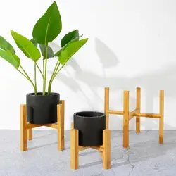 Suporte de planta para decoração de jardim Rack de vaso de flores Exposição interna Bandejas de plantador duráveis Varanda Rack Prateleira de plantas