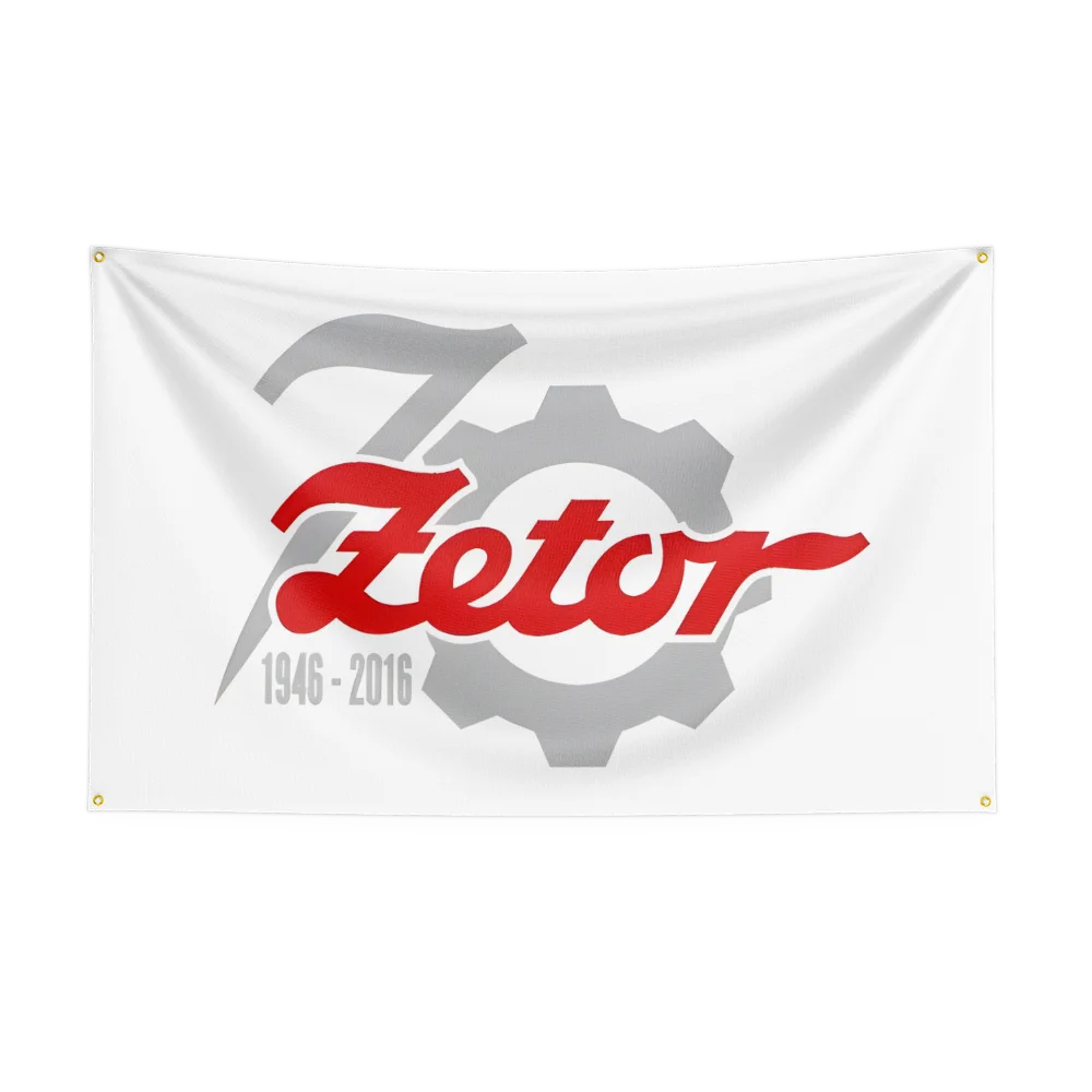 3×5ft z-ZETOR TRACTORS a.s. Tractors Flag Polyester Digital Printed Tool Tapestry Banner Curtain For Decor B