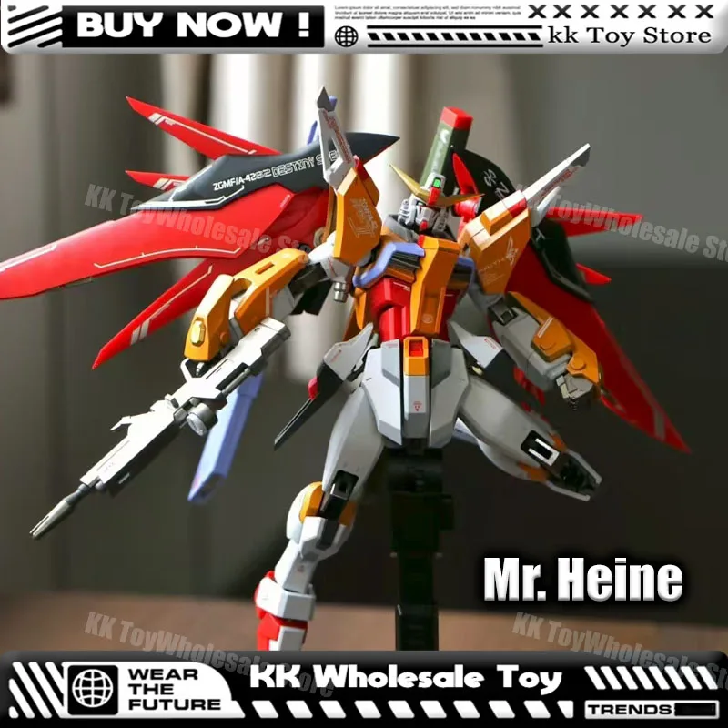 

Mr Heine MR 1/144 ZGMF-X42S Heine Destiny Наборы моделей для сборки Сплав Наборы скелетов Аниме Фигурка Робот Пластиковая модель Игрушки