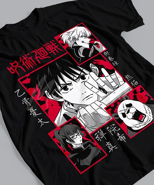 T-shirt for Anime Jujutsu Kaisen Cero: Equipo de Yuta Okkotsu