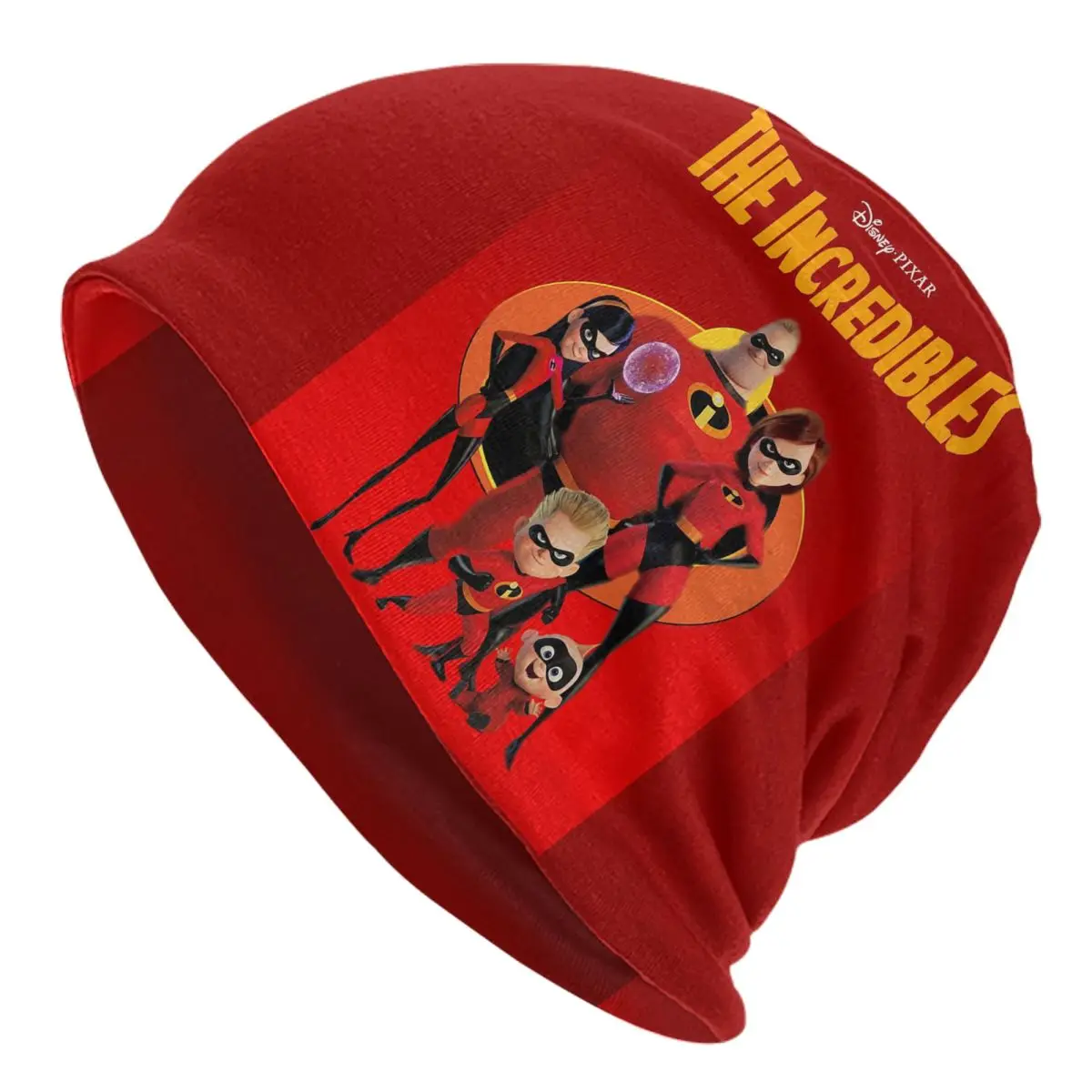 The Incredibles Warm Knitted Cap Hip Hop Bonnet Hat Autumn Winter Outdoor Beanies Hats for Unisex Adult