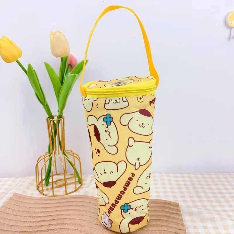 Cartoon Handheld Water Cup Bag Kittys Cold Insulation Heat Preservation Portable Cartoon Water Bottle Pocket Kawaii Outdoors