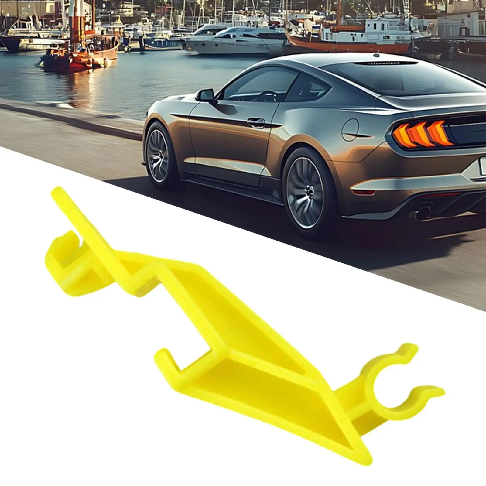 

Зажим для поддержки капота, высокопроизводительный нейлоновый аксессуар, прямая замена старых деталей для Ford Fiesta 2011-2018