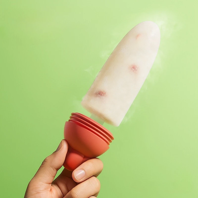 Radish Popsicle Mold Kitchen Gadgets Creative Food-grade Silicone Popsicle Maker Tools Household Homemade Popsicle Radish Mold
