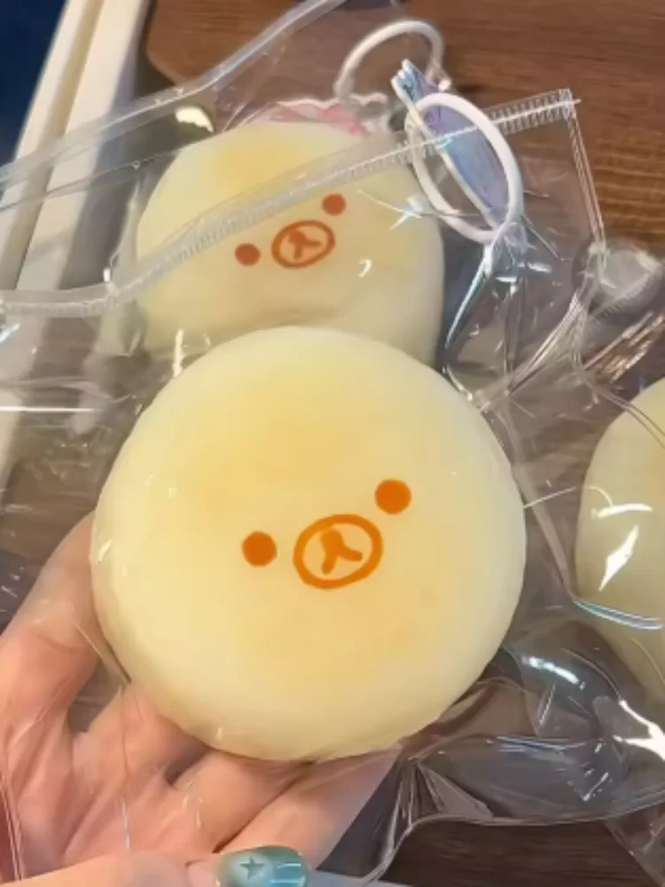 Little Bear Carrot Oden Squishy Realistic Carrot Squishy ASMR Perfect for Stress Relief at the Office or School Great