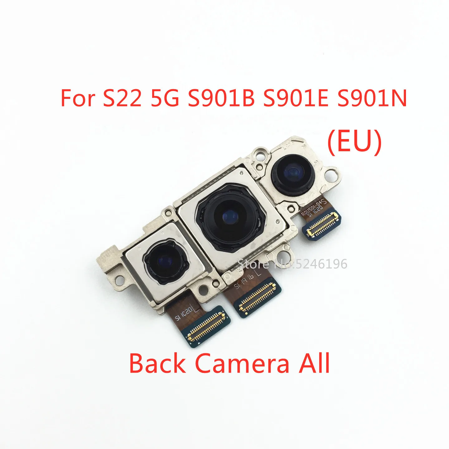 1pcs Back Big Main Rear Camera Front Camera Module For Samsung Galaxy S22 5G S901B S901E S901N (EU) S22 5G S901U S9010 (US)