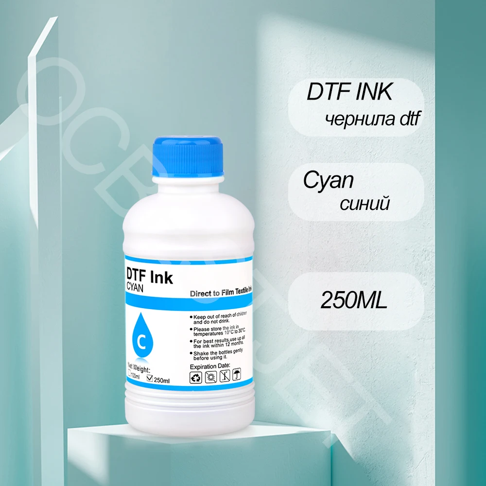 DTF Ink Ordinary Quality 250ml  PET Film Transfer Ink For Epson I3200 L1800 1390 L800 PET Film Printing And Transfer