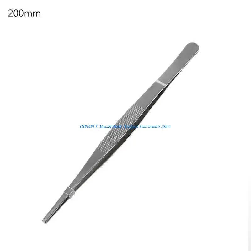 367D Steel Tweezers Multipurpose Tweezers Sewing Machine Tweezers Forceps Tweezers for Craft Repairing Accessories