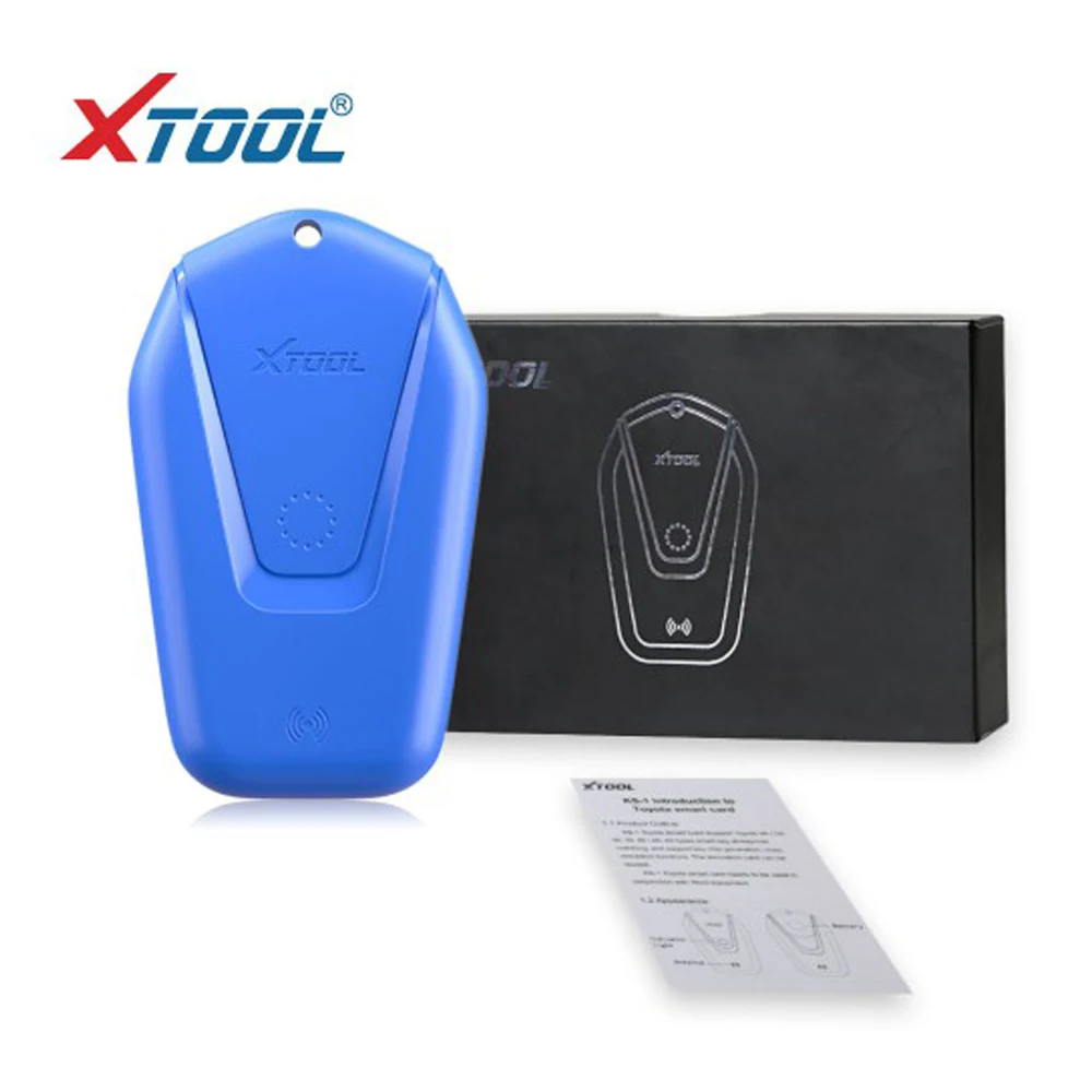 2023 XTOOL KS01 KS-01 Blue Emulator For PS90 X100 PAD2 PAD3 PAD Elite A80 All Lost Via OBD2 KC100 KS-1 Fit For Toyota Smart Key